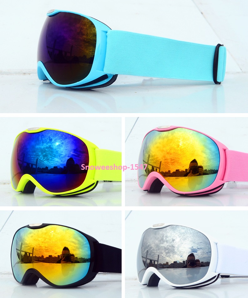 แว่นตาเล่นสกีสำหรับเด็กอายุ4-14ปีแว่นตากันลมและฝุ่น แว่นตากันแดดกันหิมะกรอบ TPU, ฟิล์ม PC เยอรมันเคลือบ REVO, ฟิล์มกันฝ้าสองชั้นจากอิตาลี, ฟองน้ำสามชั้น, แถบยางยืดกำมะหยี่สองด้านมาพร้อม 6 เฉดสีให้เลือก
