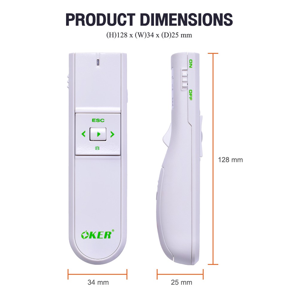 OKER P-002 LASER POINTER Wireless OKER P-002 MO-OK-WL-P-002