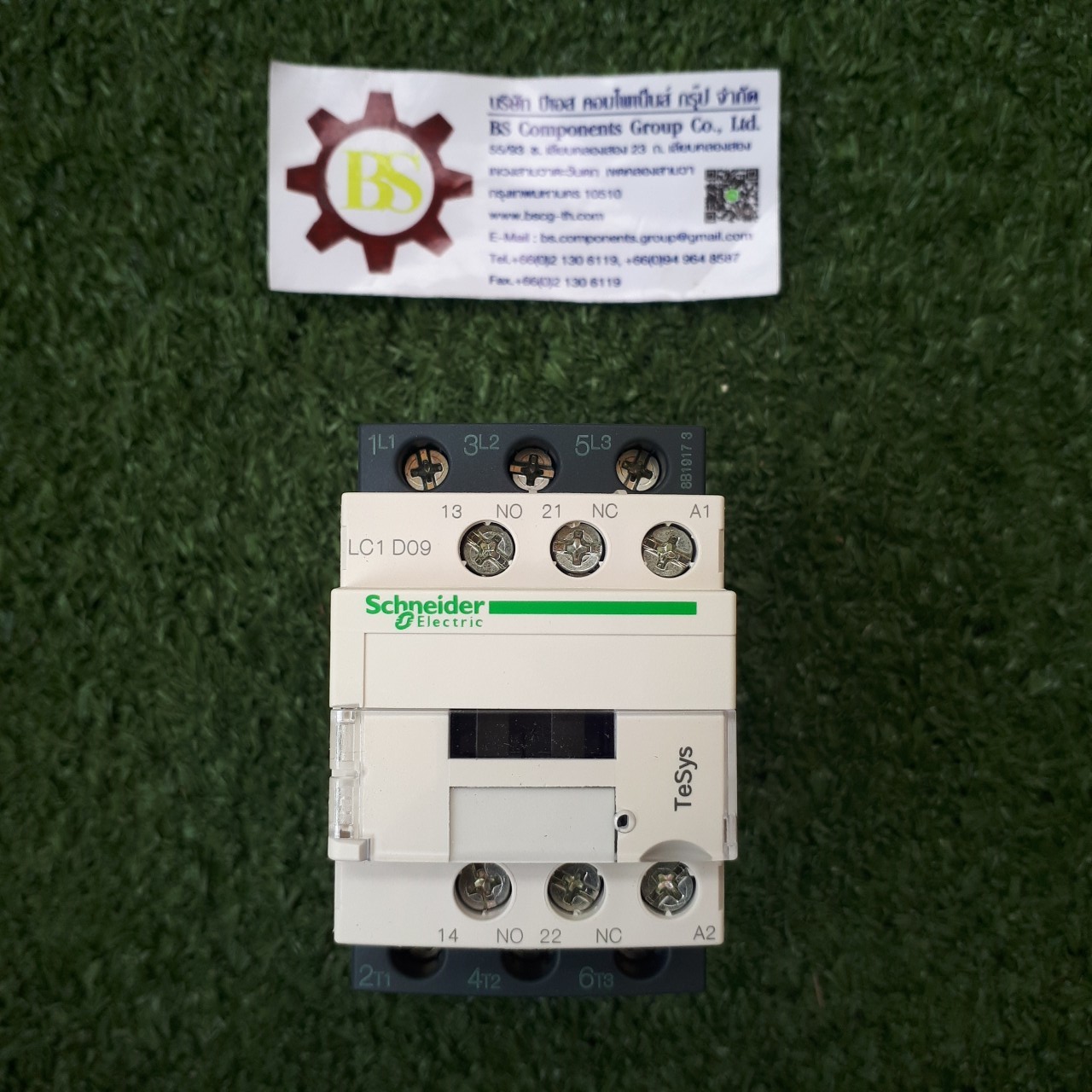 Schneider :Contactor LC1D09M7 , 9A, Coil 220VAC 3P