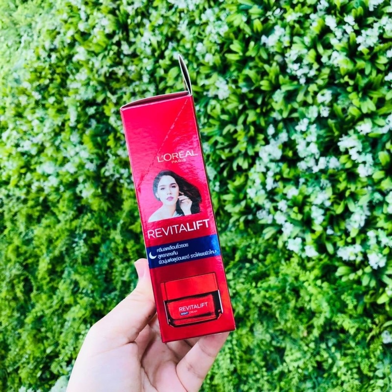 L'oreal Paris Revitalift Night Cream 7ml *6ซอง ลอรีอัล รีไวทัลลิฟท์ ไนท์ครีม ครีมบำรุงผิวหน้า