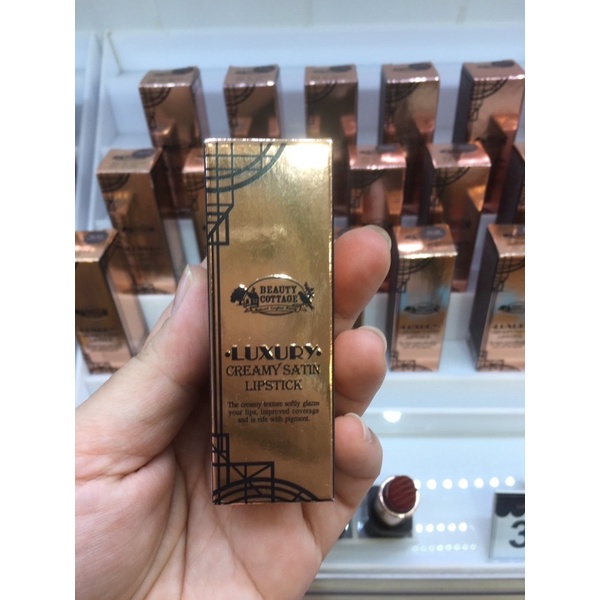 BEAUTY COTTAGE LUXURY CREAMY SATIN LIPSTICK ลิปสติกเนื้อซาคิน