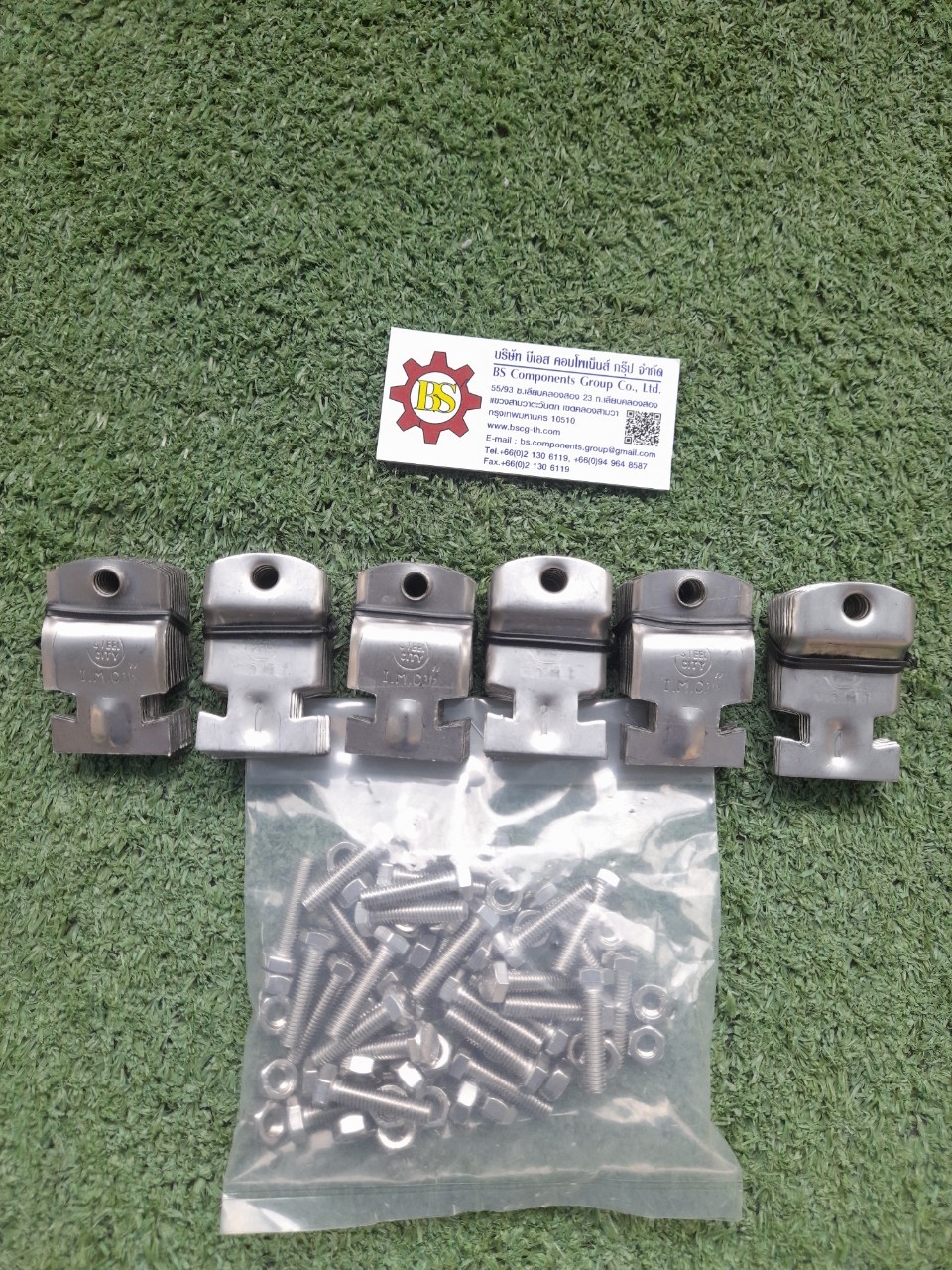 STEEL CITY : แคล้มประกับสแตนเลส304 IMC 1/2"