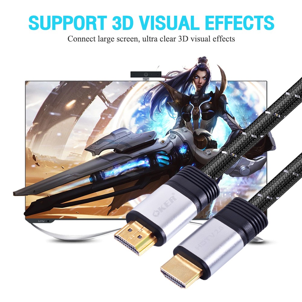 HD90X OKER HDMI 4K/2.0 CABLE SKU-02464