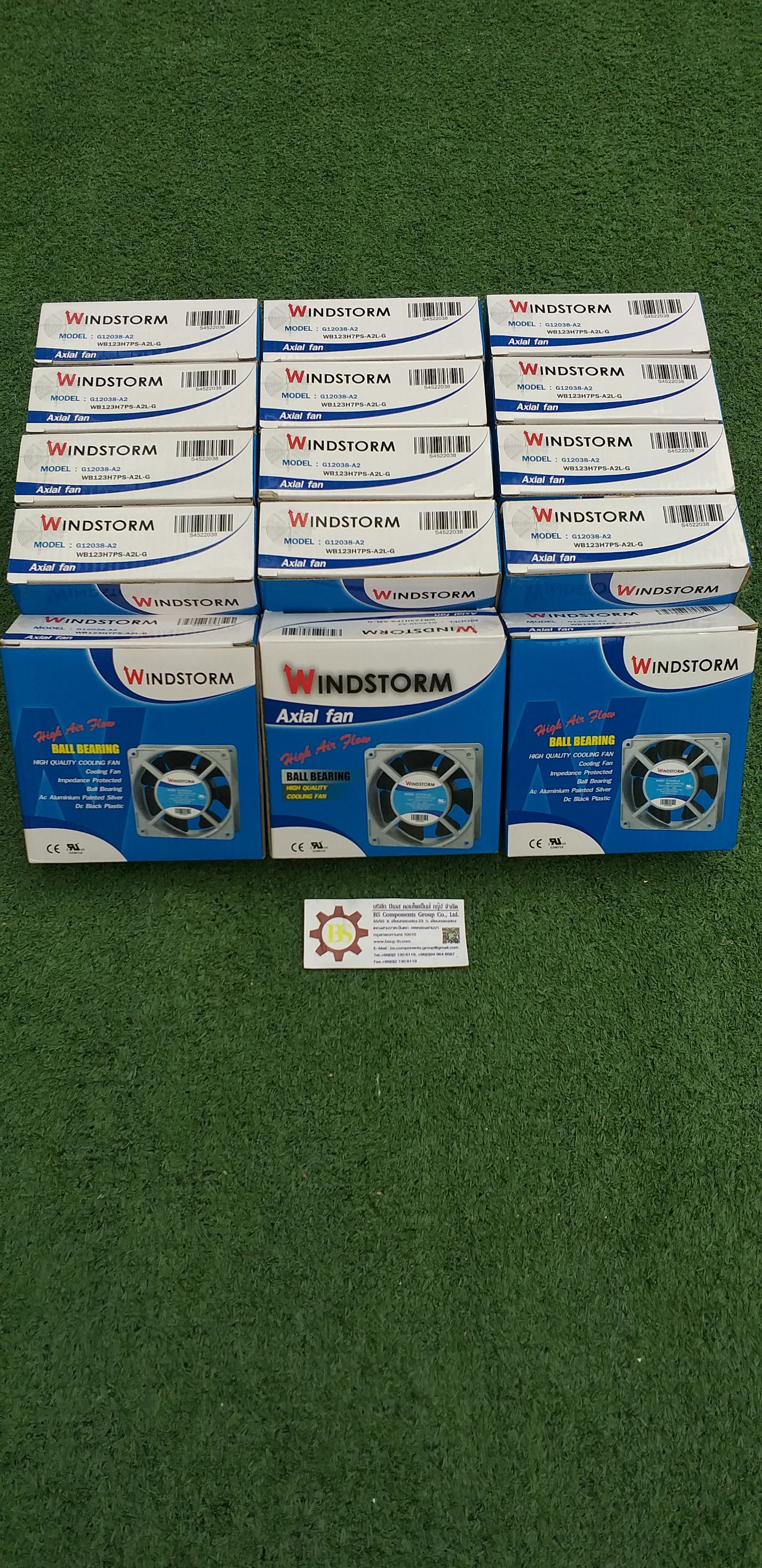 WINDSTORM : พัดลม WB123H7PS-A2L-G (G12038-A2)