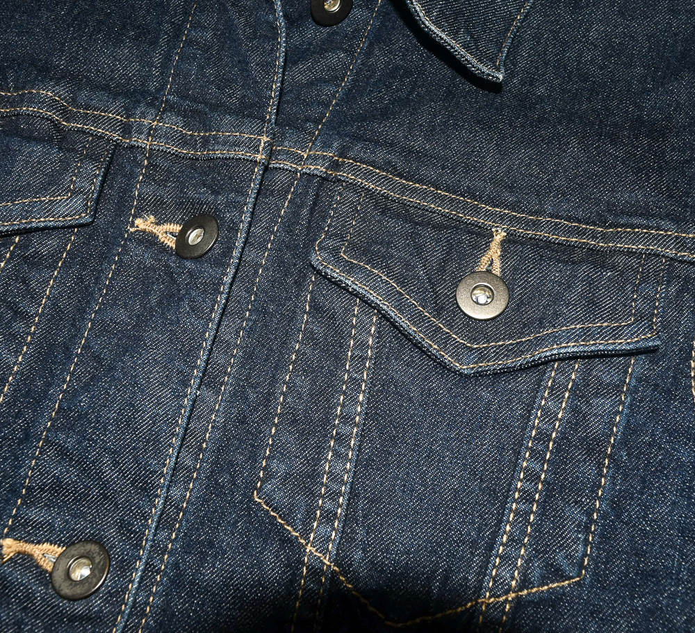 UNIQLO®แท้ อก 34 เสื้อแจ็คเก็ตยีนส์ผู้หญิง ยูนิโคล่ สียีนส์เข้ม เสื้อแขนยาว เนื้อผ้าดี