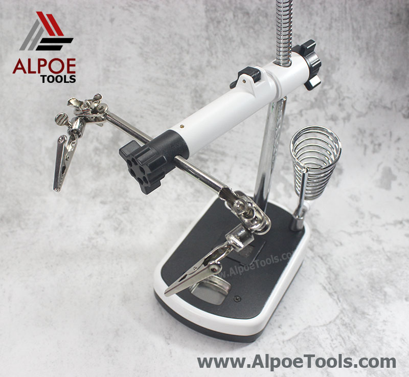 แว่นขยายตั้งโต๊ะ พร้อมตัวจับ รุ่น MG16090C