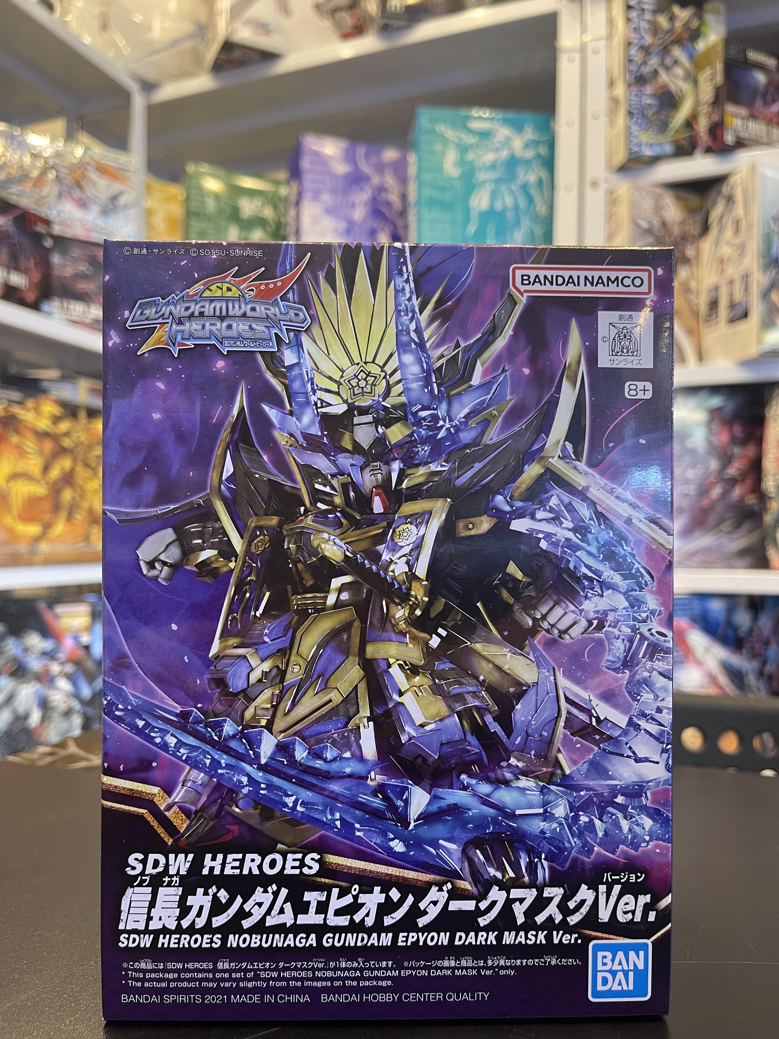 SDW Heroes Nobunaga Gundam Epyon Dark Mask Ver