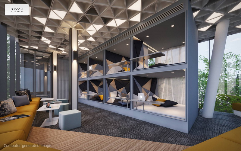 ขายดาวน์คอนโด เคฟ ทาวน์ สเปซ เนื้อที่ 27.26 ตร.ม ติด ม.กรุงเทพ จ.ปทุมธานี