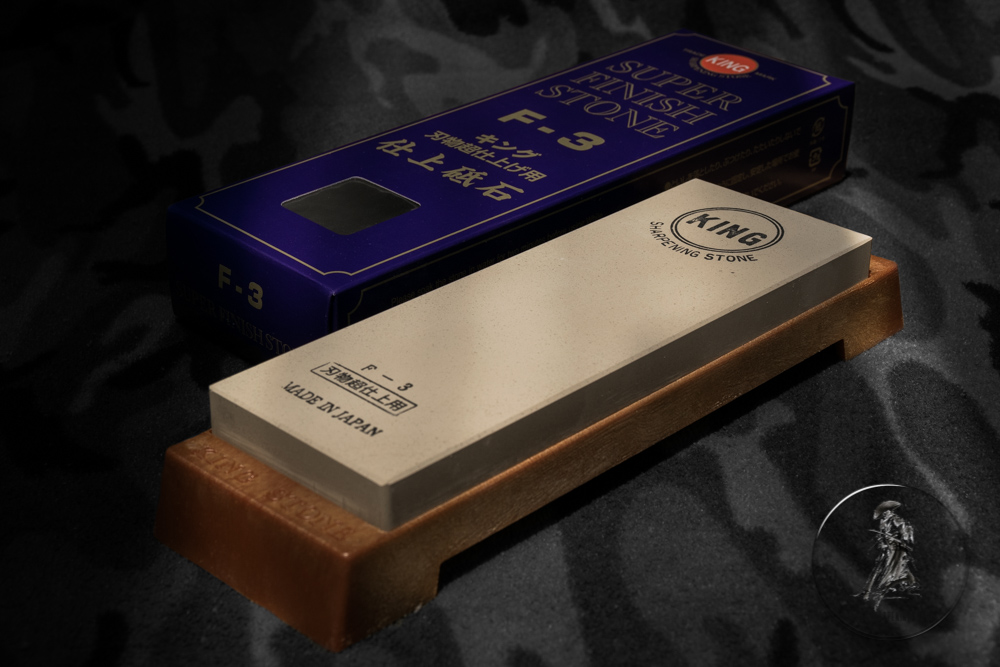 KingDeluxe F-3 #4000 grit (รุ่นมีฐานรอง)