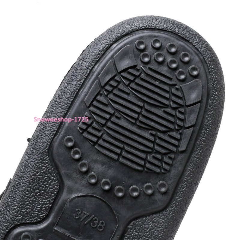 รองเท้าสกีแบบคนดัง Snow Boot บูทกันหนาวใส่เล่นสกี หิมะ แบบพื้นหนาอินเทรนด์ บูทสูงกลางน่องรองเท้าบูทสำหรับผู้หญิง ซับในหนากันหนาวติดลบ 40 กันน้ำ กันลื่น มี 3 สี 6 ลายให้เลือก ไซ 35 ถึง 42