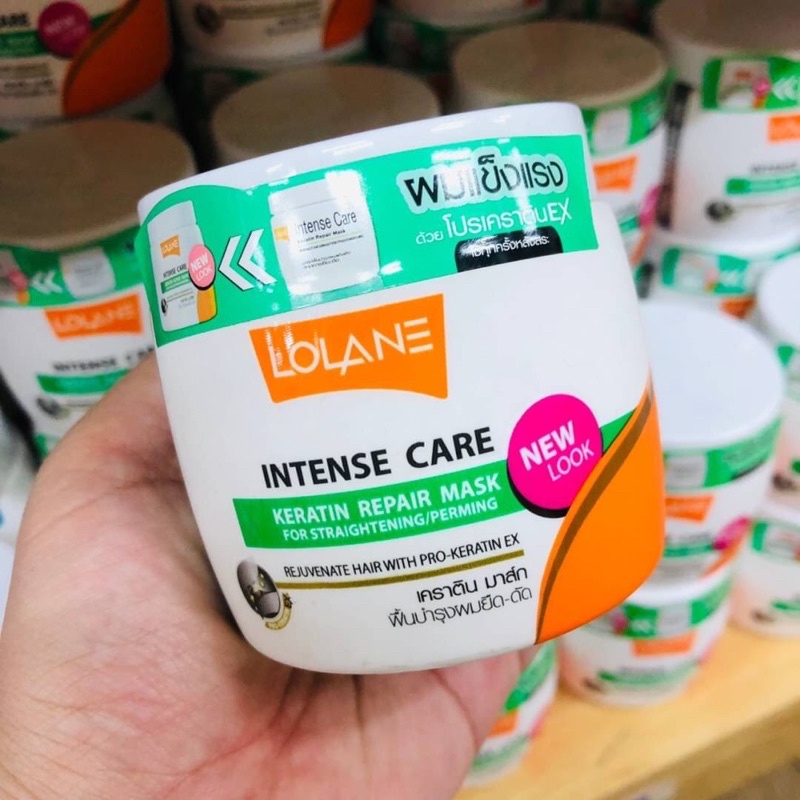 Lolane Intense Care Keratin Repair Mask for Volume Filler 200g ทรีทเม้นท์ที่ดีที่สุดของโลแลน