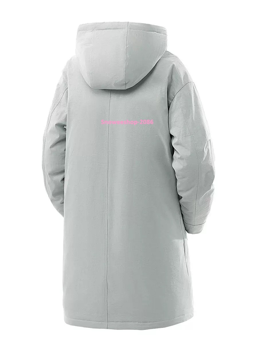 เสื้อโค้ทยาวบุหนา อุ่นได้ถึงติดลบ ไซส์ใหญ่พิเศษ L-8XL และ 3 สีสุดเท่ ใส่เที่ยวต่างประเทศหรือขึ้นเหนือก็เท่ได้ทุกองศา กันน้ำ กันลม กันหิมะครบจบในตัวเดียว ทรงยาวเหนือเข่า ดูแพง ใส่แล้วหุ่นดูสูงเพรียว มีฮู้ดปรับได้ ใส่สบายไม่อึดอัด