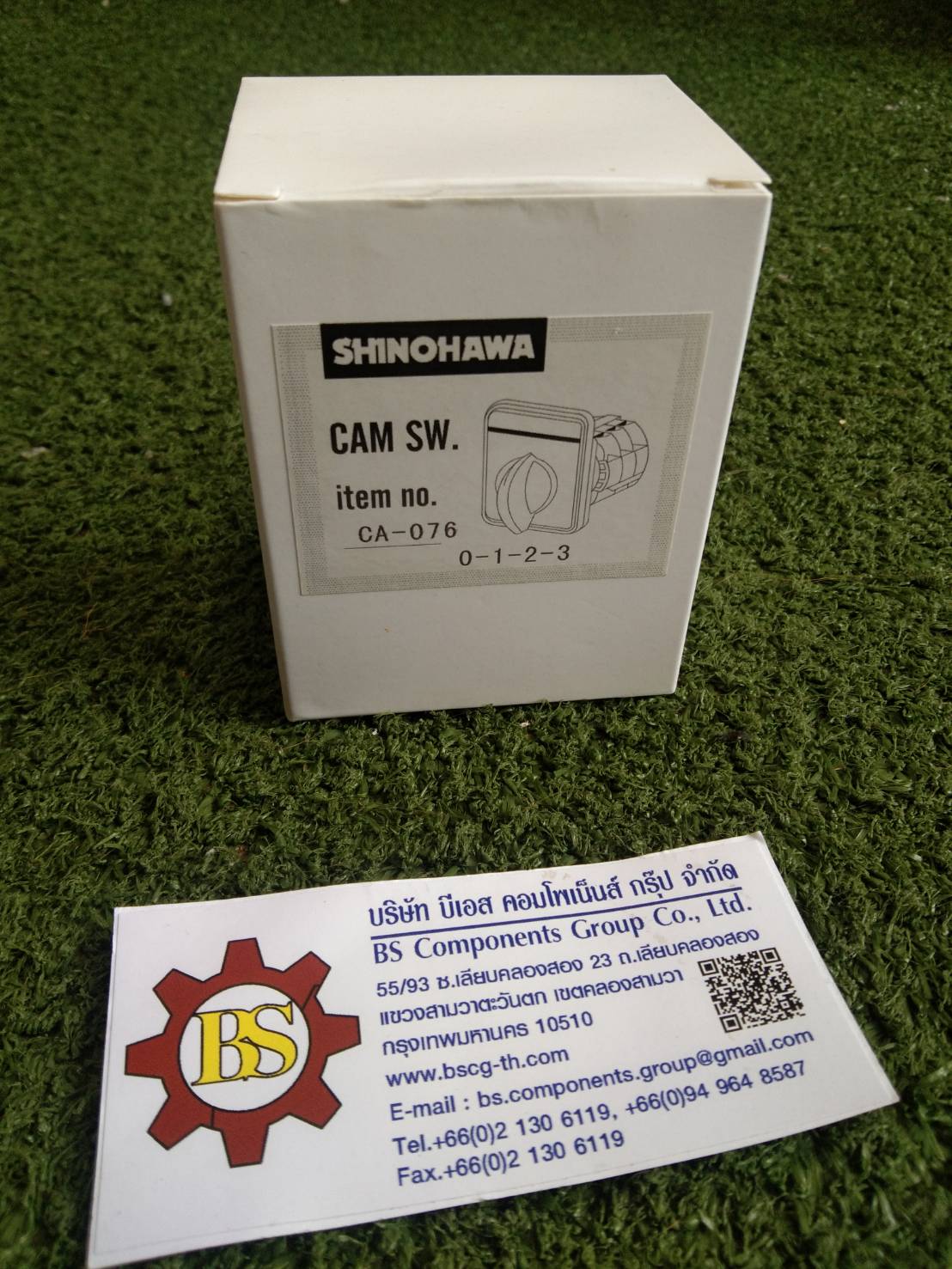 SHINOHAWA : ซีเล็คเตอร์ 3 ทาง AS315 48x48mm.