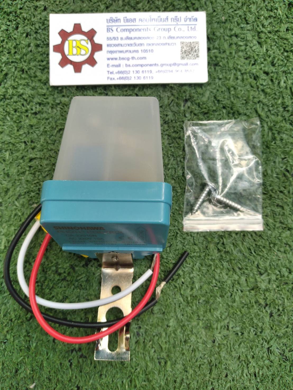 SHINOHAWA : สวิตช์แสงแดด CA-10 220V 10A