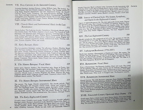 A History of Western Music, Shorter Edition