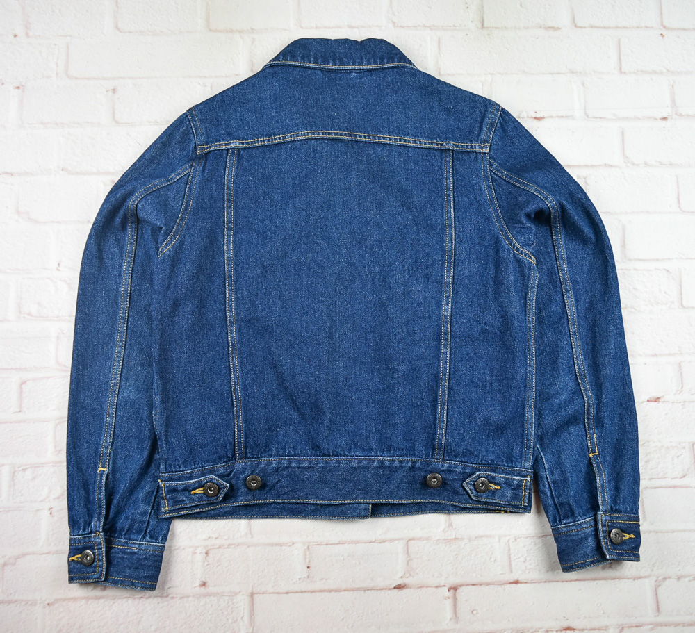 GU®แท้ อก 36 เสื้อแจ็คเก็ตยีนส์หญิง จียู สียีนส์ เสื้อแขนยาว เนื้อผ้าดี