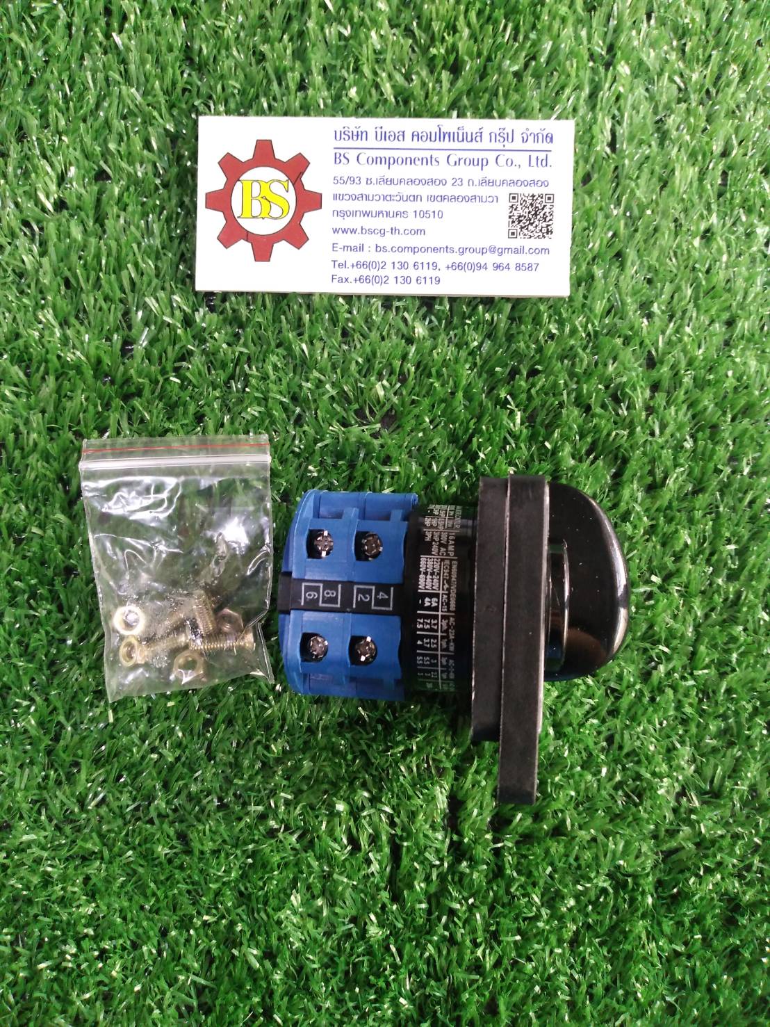 SHINOHAWA : สวิตช์ปั้มน้ำ P1-ALT-P2 16A 4NO 2ชั้น (48x60mm.)