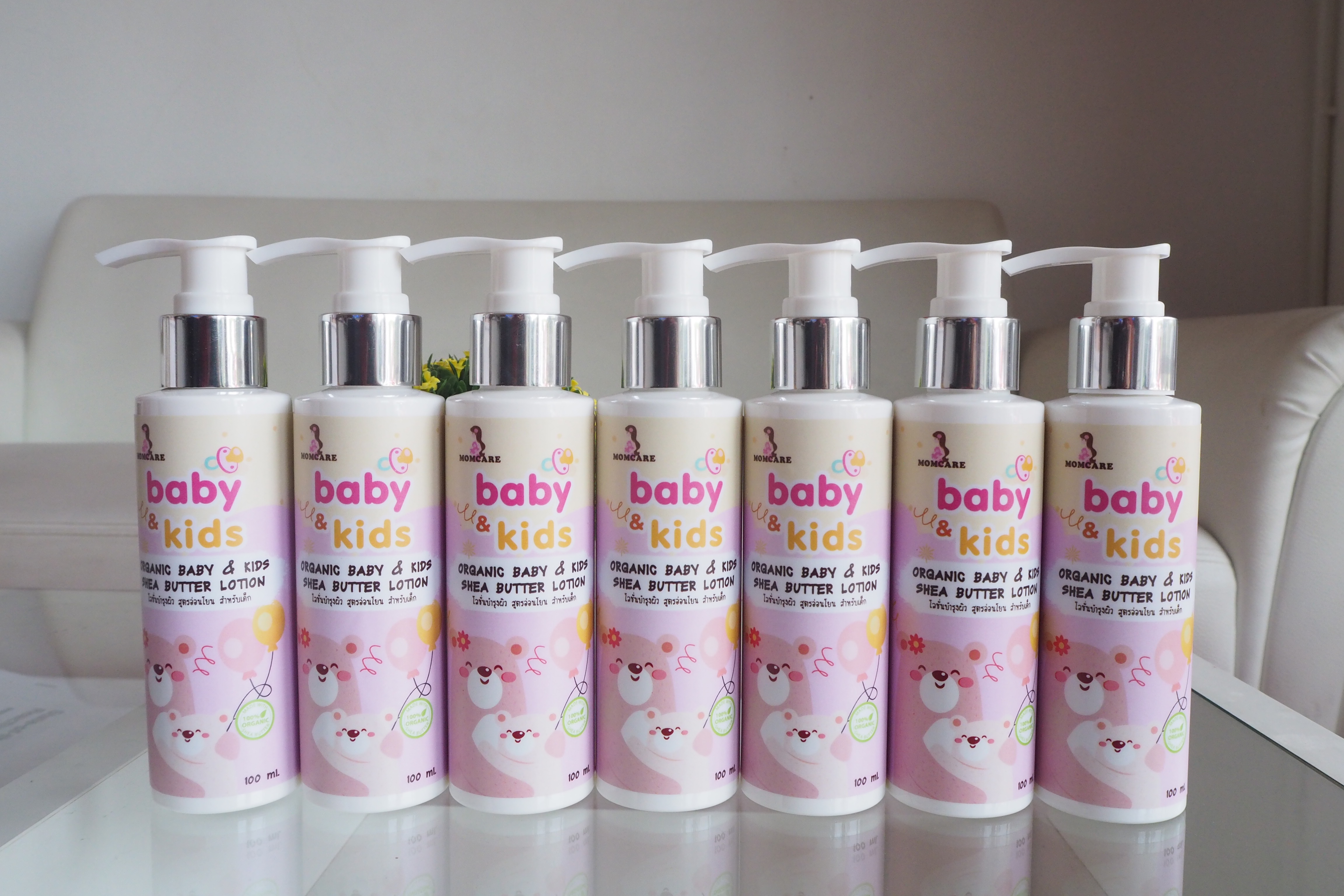 🎀🎀🎀 ลดรอยด่างดำ ลดผดผื่น ลูกน้อย ออร์แกนิก เบบี้&คิดส์ เชียบัตเตอร์ โลชั่น 🎀🎀🎀