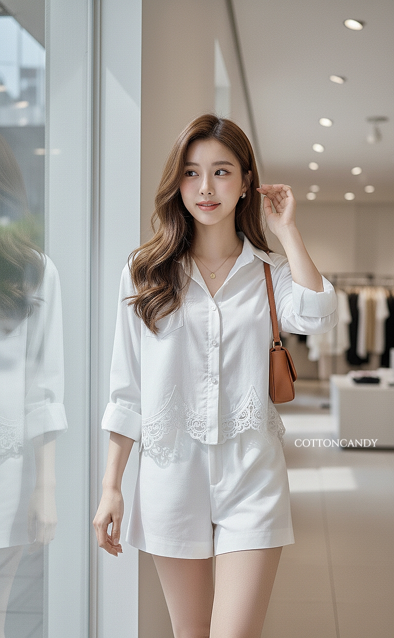 Tag#cottoncandy เสื้อเชิ๊ตทรงoversize รุ่นนี้ดีเทลแต่งกระดุมนำเข้าล่าสุดรุ่นนี้แนะนำเลยคร่าาาา ทรงสวยใส่สบายมากๆ เล่นดีเทลกระดุมสั่งพิเศษ งานดีสุดๆ แมทง่ายๆได้ลุคสุดปังเลยคร่าาาา