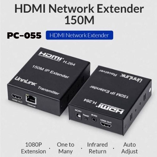 PC-055 HDMI 150M IP EXTENDER HIGH DEFINITION MULTIMEDIA INTERFACE DA-GO-HM-PC055