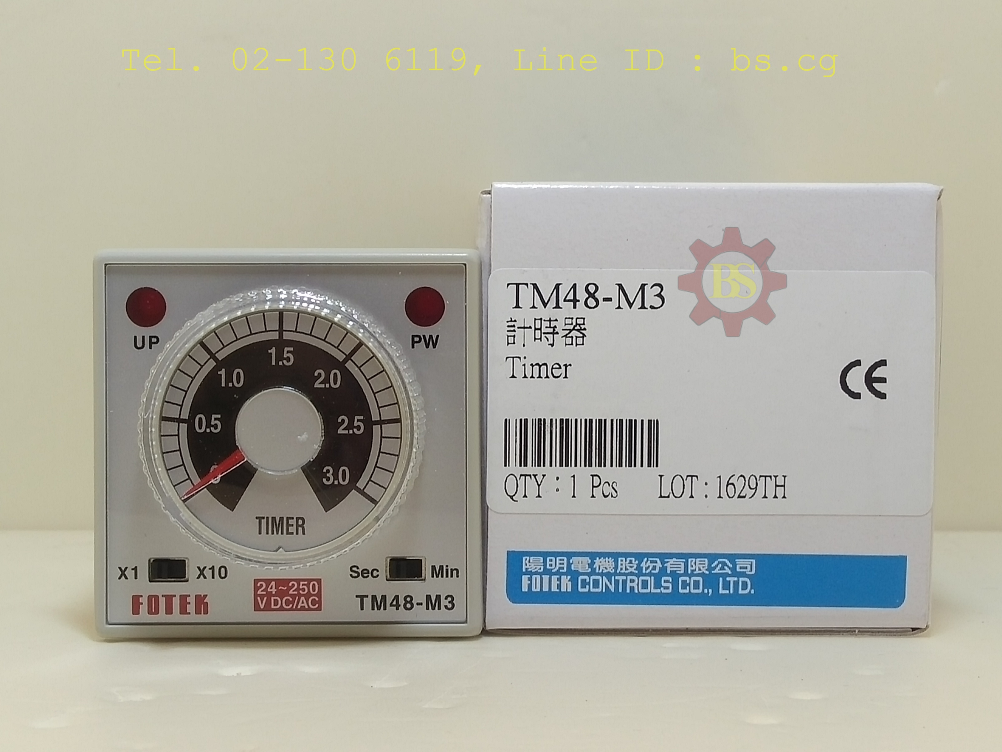 FOTEK: Timer TM48-M3