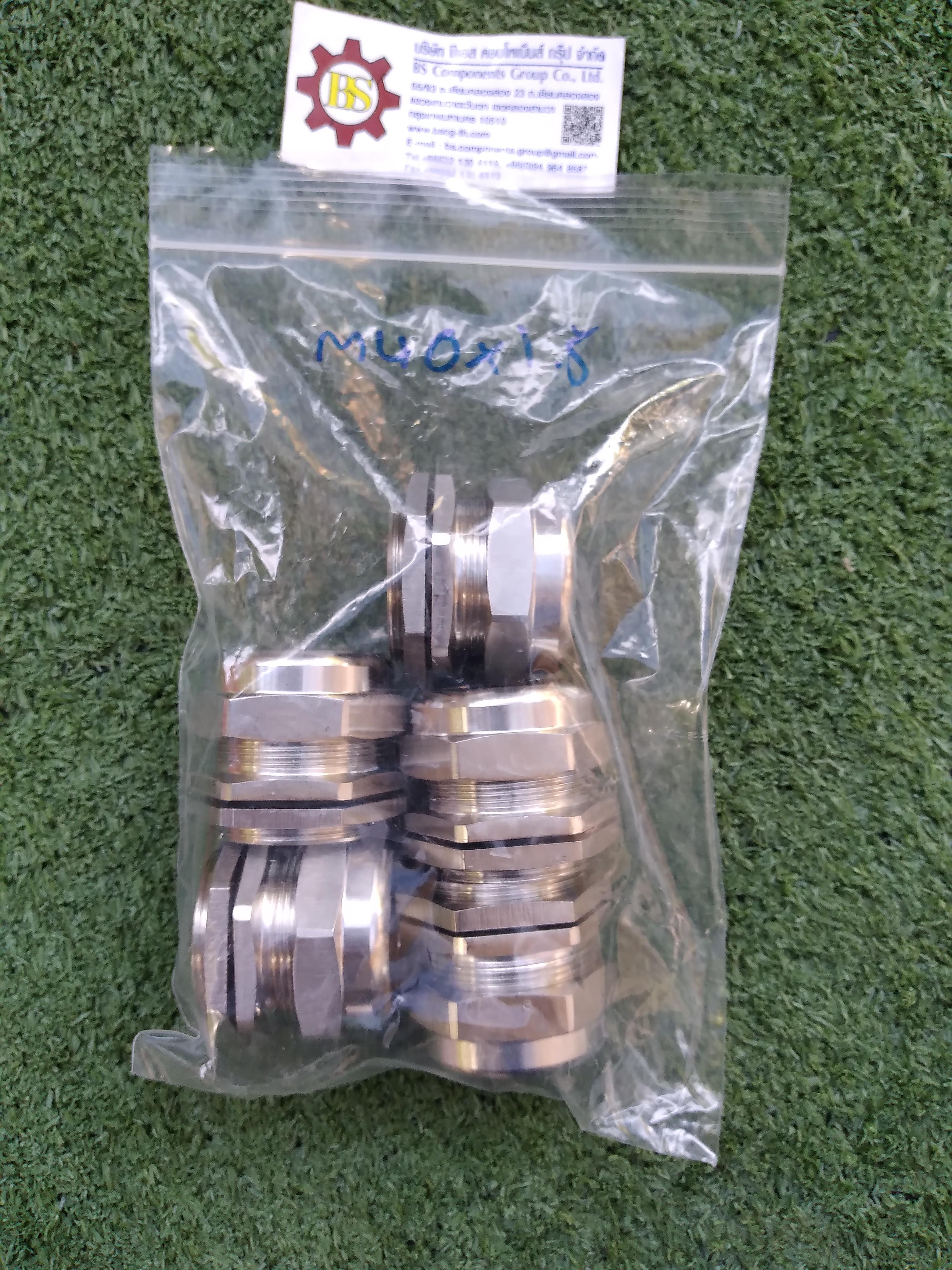 SHINOHAWA : เคเบิ้ลแกลนสแตนเลส M40x1.5 IP68 18-25mm (PL362)