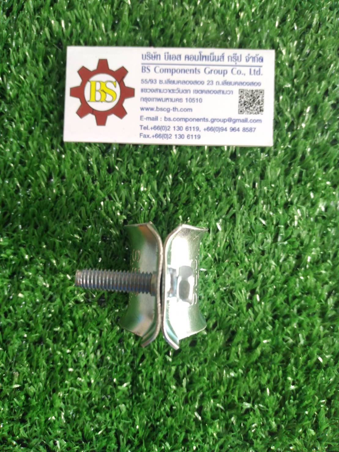 SEC : แคล้มปะกับ IMC 1" ชุบขาว