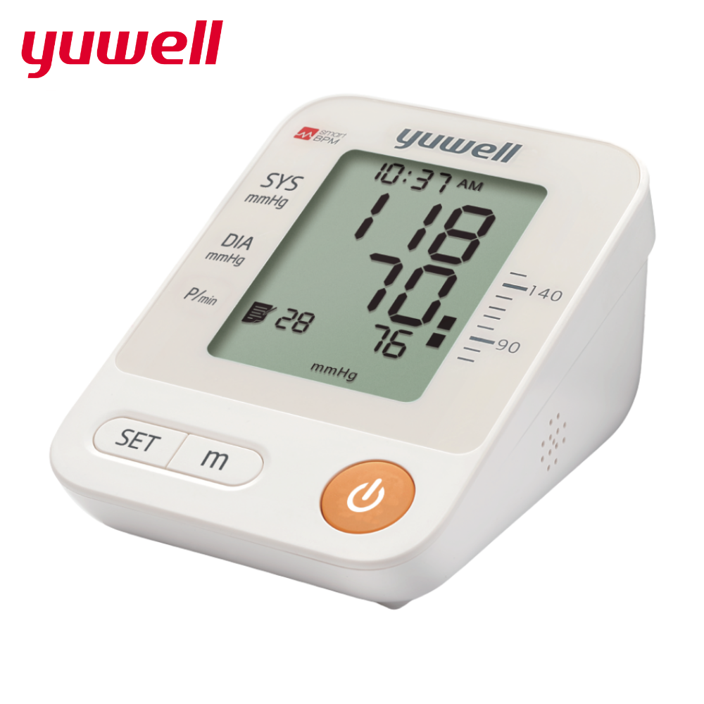 Yuwell YE670D เครื่องวัดความดันโลหิตดิจิตอล มีเสียงพูด