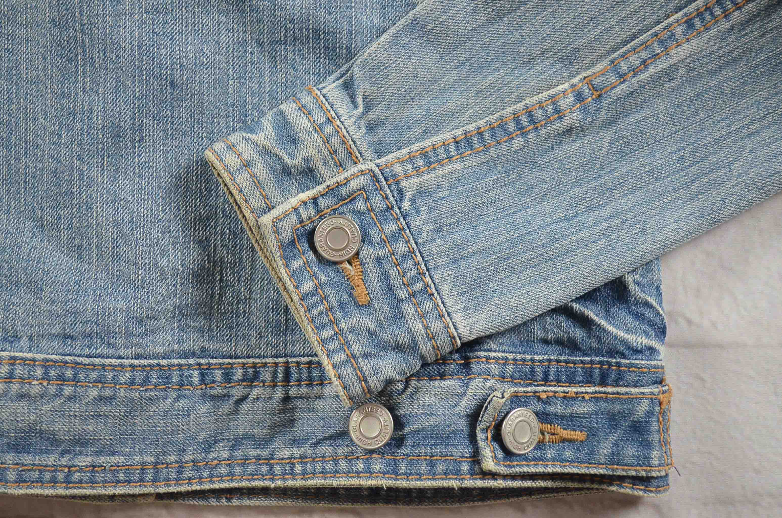 CLEF DESOL อกจริง34' (S) เสื้อแจ็คเก็ตยีนส์ เสื้อยีนส์แขนยาวหญิงชาย ทรงสวยน่ารักใส่สบาย