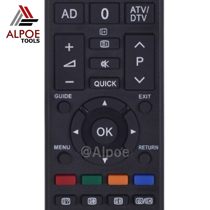 รีโมททีวีรวม Toshiba รหัส RM-L890+ สำหรับ ทีวีจอแบน , LED , LCD