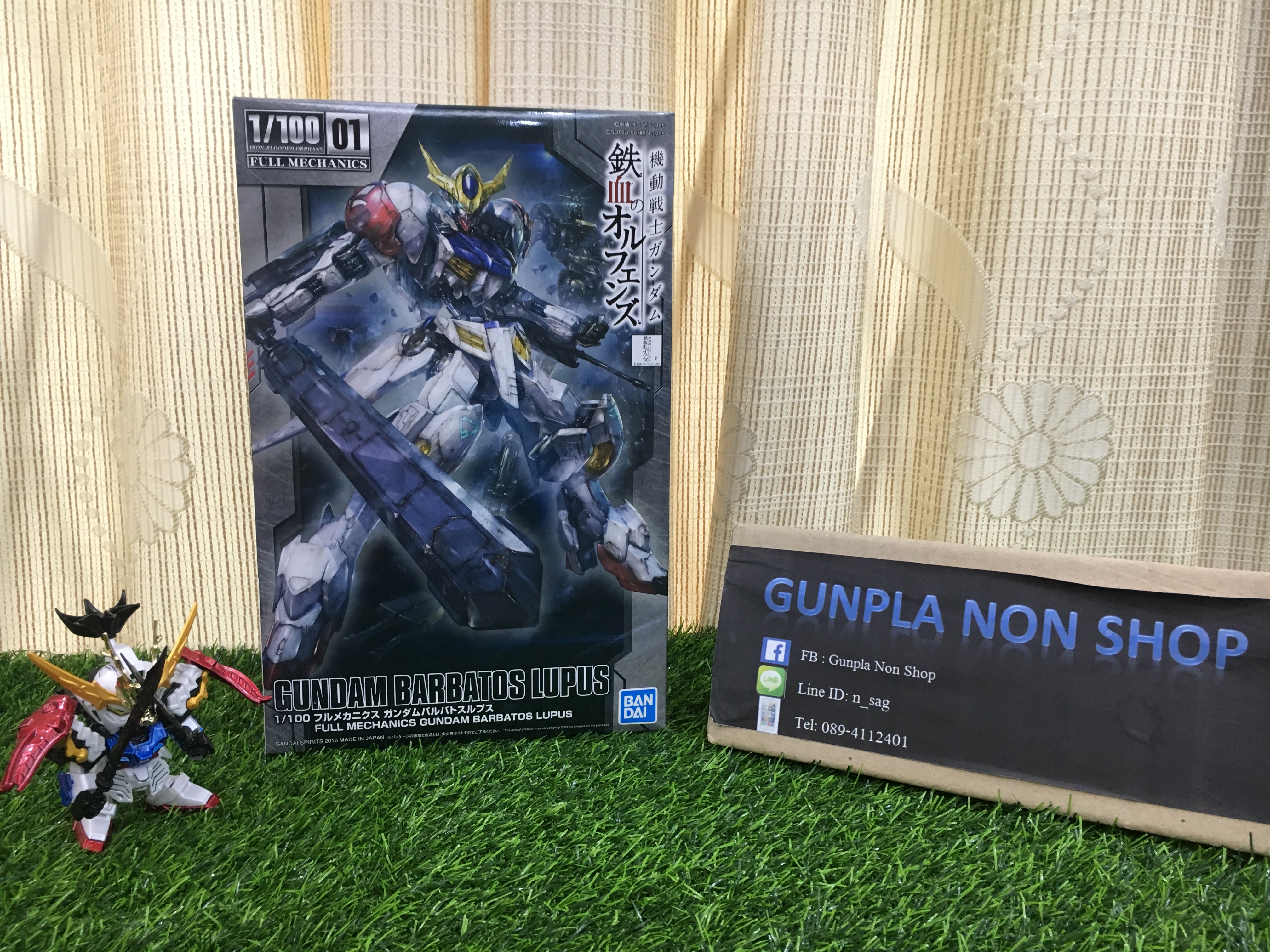 1/100 full mechanics01 Gundam Barbatos Lupus