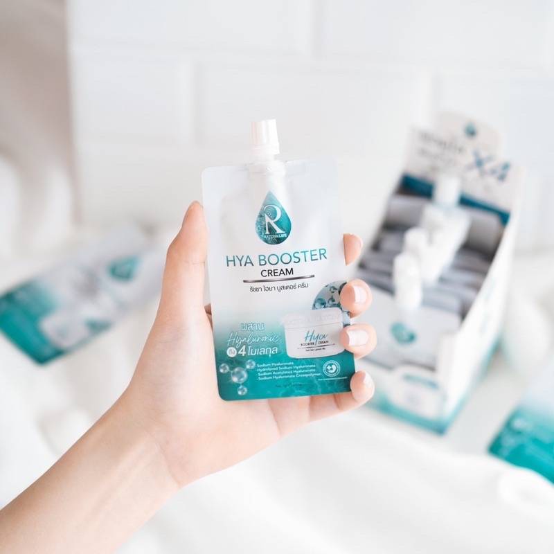 (1 ซอง) Ratcha Hya Booster Cream รัชชา ไฮยา บูสเตอร์ ครีม 7กรัม