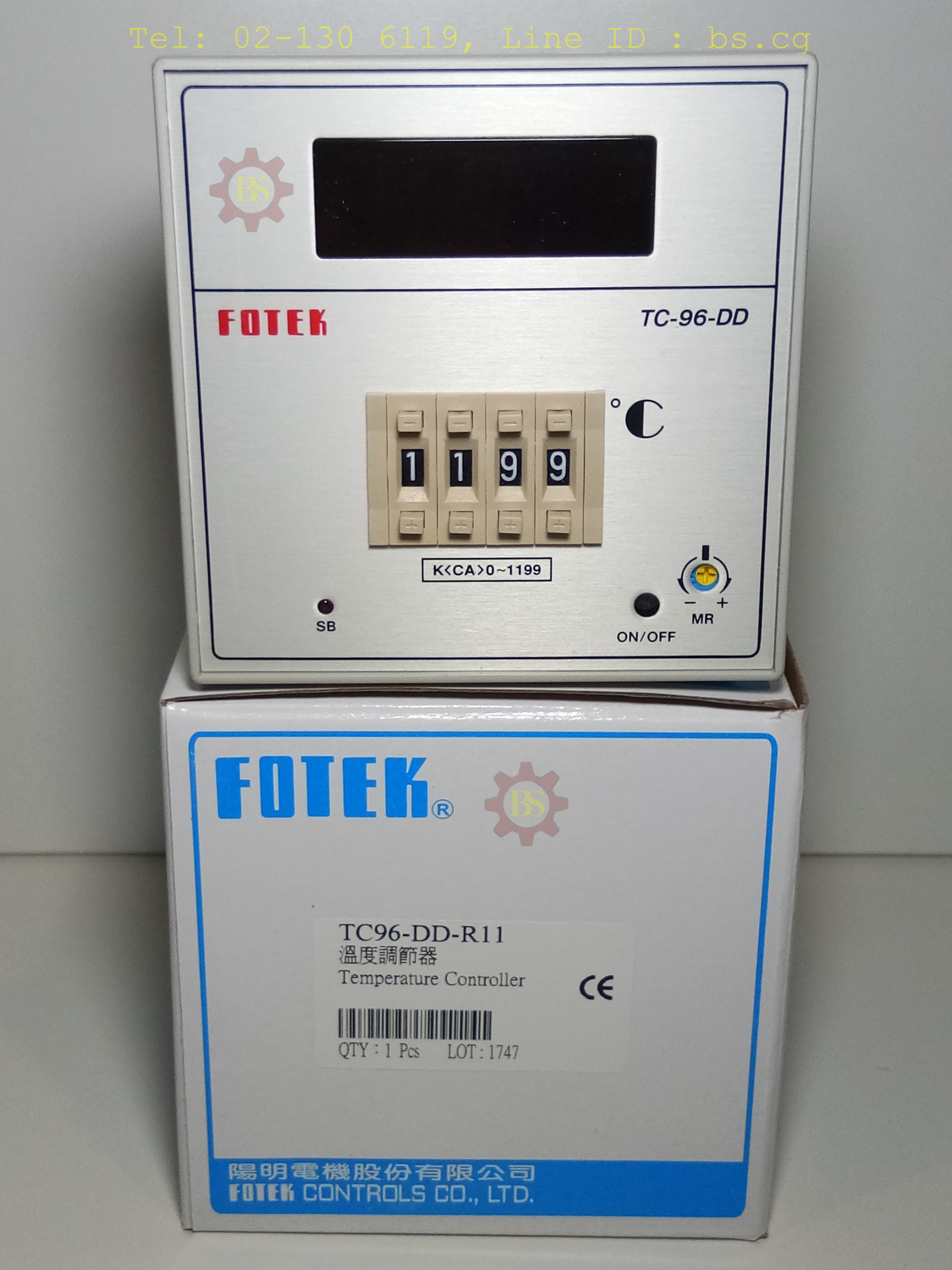 FOTEK : Temperature Controller TC96-DD-R11