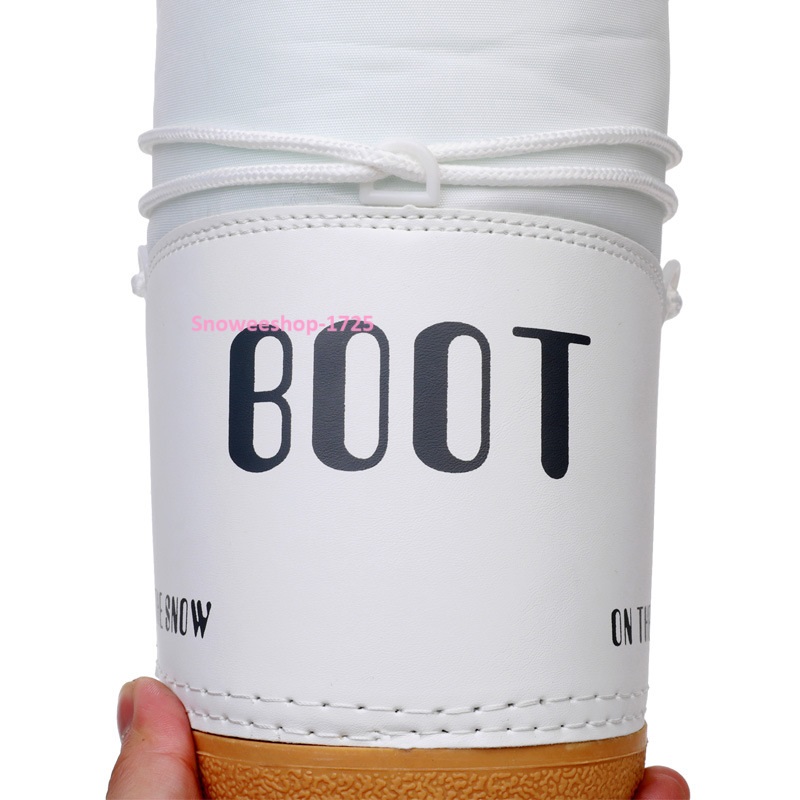 รองเท้าสกีแบบคนดัง Snow Boot บูทกันหนาวใส่เล่นสกี หิมะ แบบพื้นหนาอินเทรนด์ บูทสูงกลางน่องรองเท้าบูทสำหรับผู้หญิง ซับในหนากันหนาวติดลบ 40 กันน้ำ กันลื่น มี 3 สี 6 ลายให้เลือก ไซ 35 ถึง 42