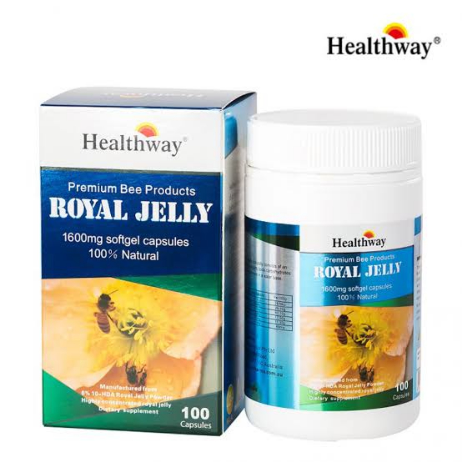 Healthway Premium Royal Jelly 400 mg.