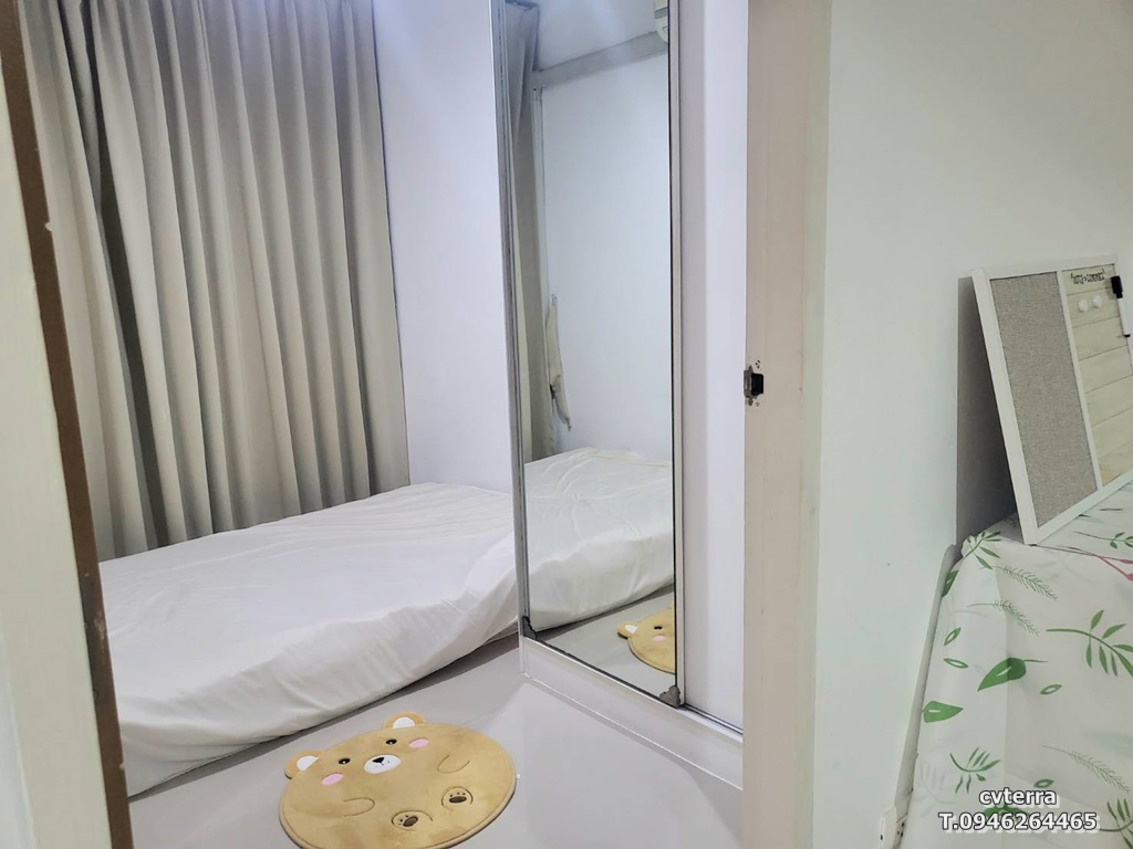 ให้เช่า สวิฟท์ คอนโด ใกล้มหาวิทยาลัยเอแบคบางนา 2 ห้องนอน ขนาด 44.16 ตร.ม ชั้น 3 วิวสระน้ำ