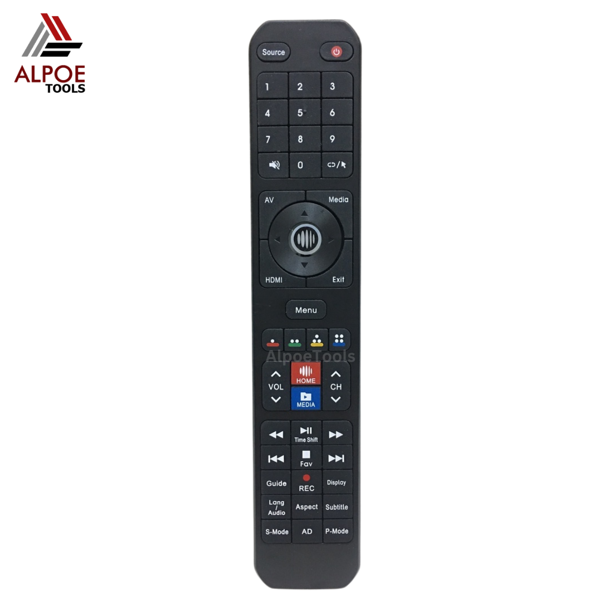 รีโมททีวี Altron รหัส LTV-3207 (ไม่มีคำสั่งเสียง) ปุ่ม Media สำหรับ LED / Smart TV