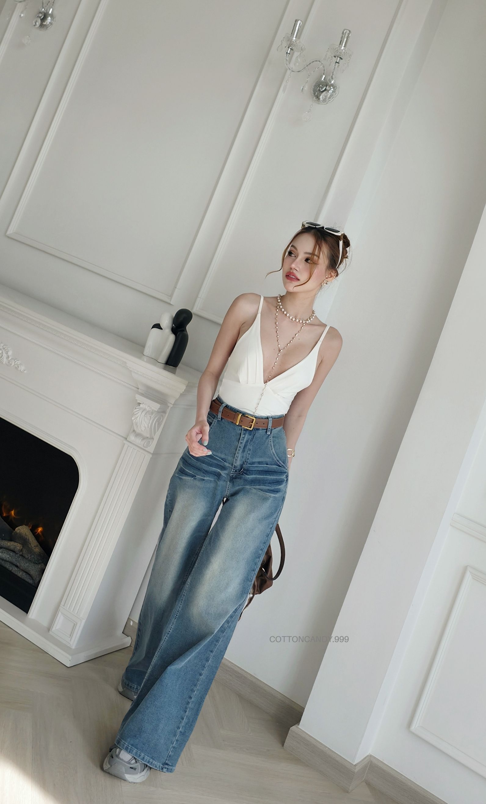 Tag#cottoncandy ยีนส์ผ้ายืดล่าสุดจากcottoncandy คร่า รุ่นนี้ผ้ายีนส์ยืดนำเข้าเกรดพรีเมี่ยม ใส่สบายๆ ฝอกลายเฟดสีสวยมากๆ ทรงขากระบอกตรง