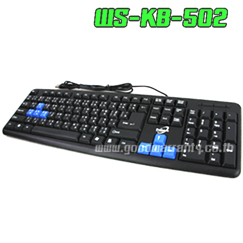 PRIMAXX WS-KB-502 PRIMAXX KEYBOARE USB WS-KB-502 KB-UB-PM-502BK,BU,RE