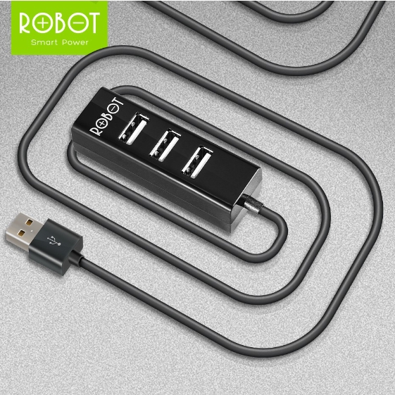 ROBOT H140-80 USB HUB 2.0 *4PORT สายยาว 80cm SKU-02860