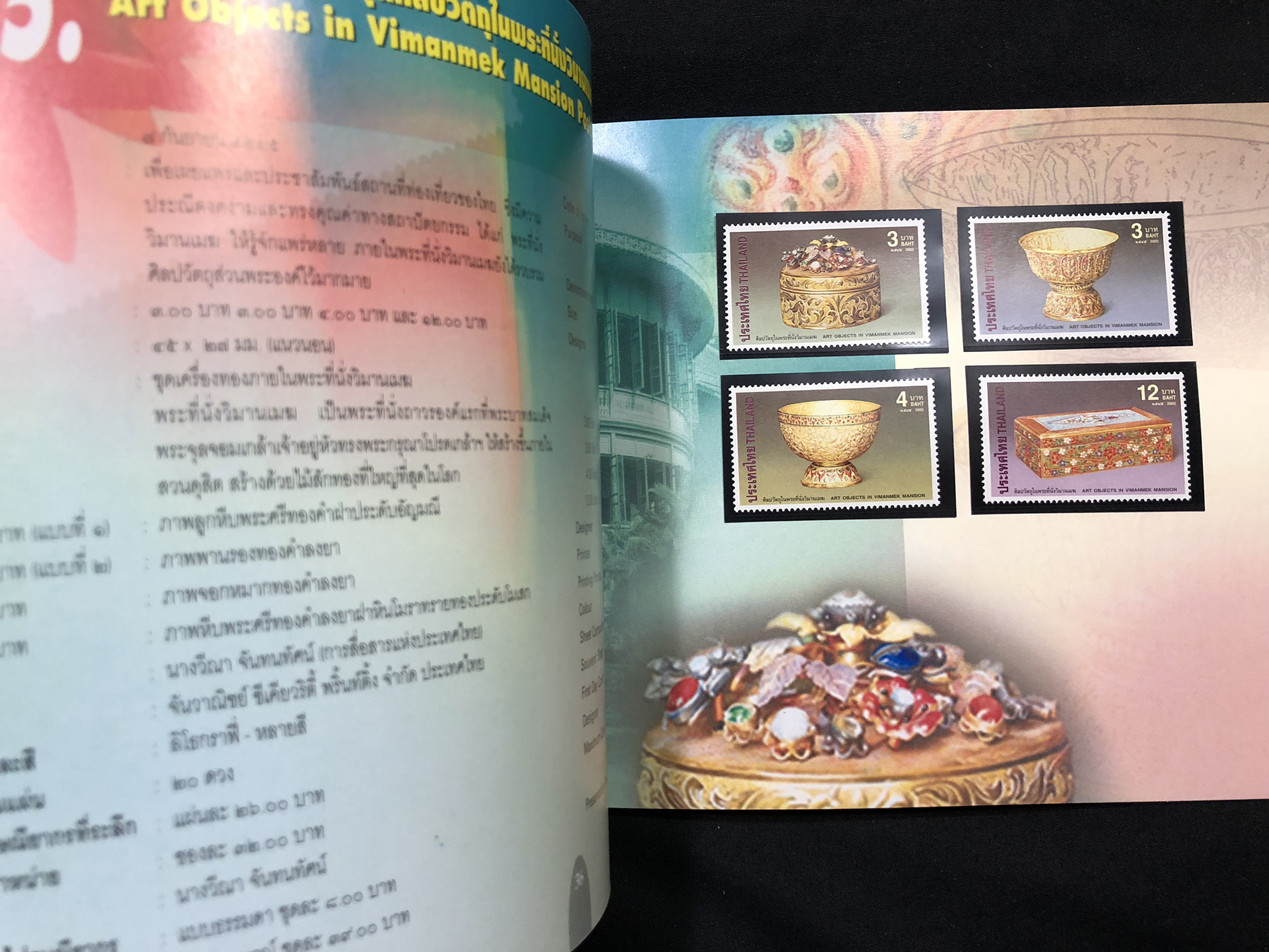 สมุดตราไปรษณียากรไทยประจำปี 2545