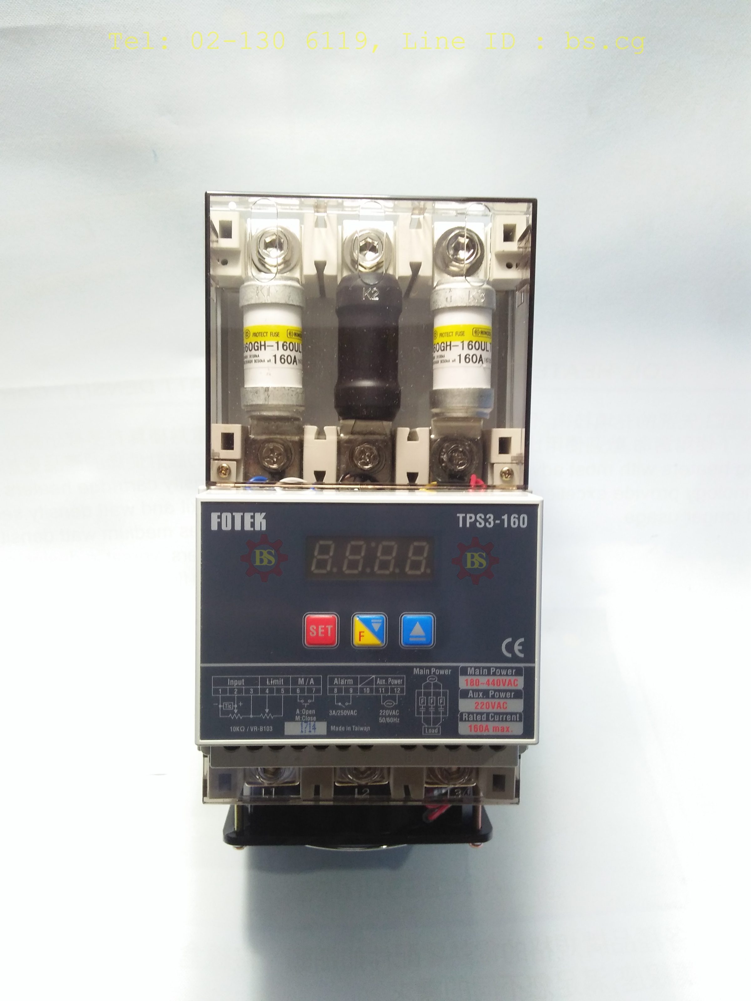 FOTEK : Digital Power Regulator TPS3-160
