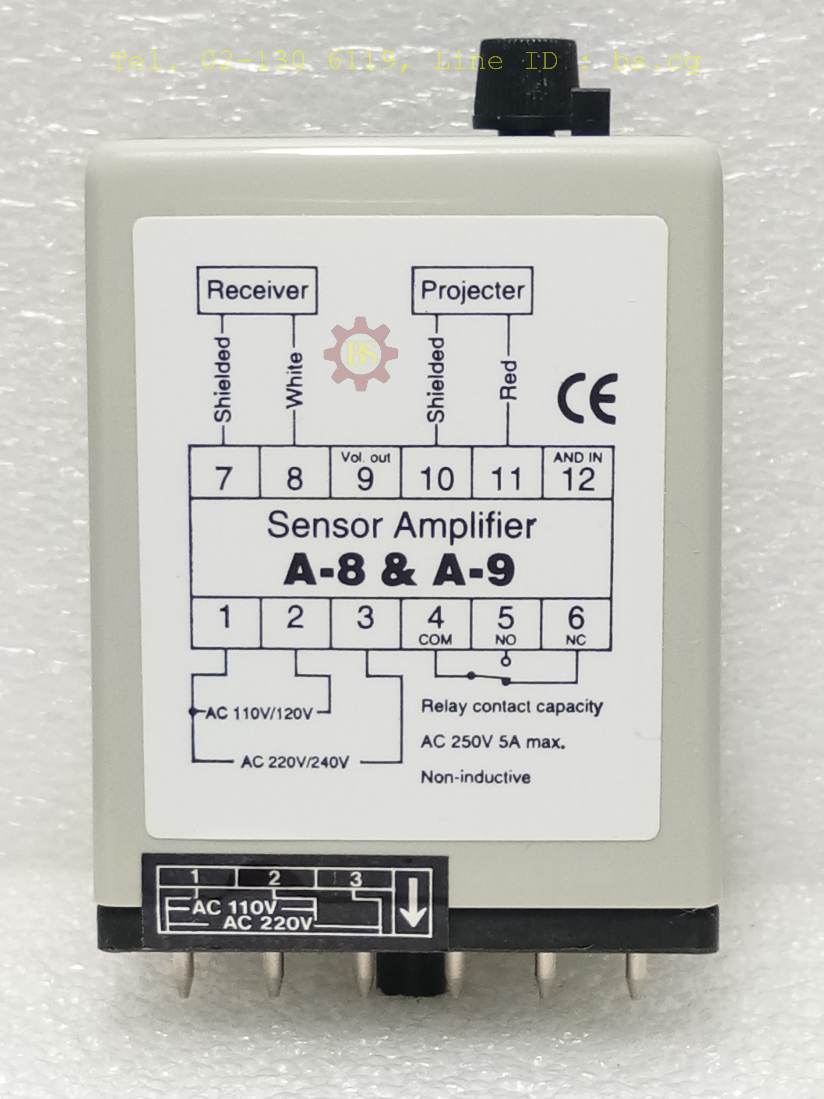 FOTEK: Sensor Amplifier A-8