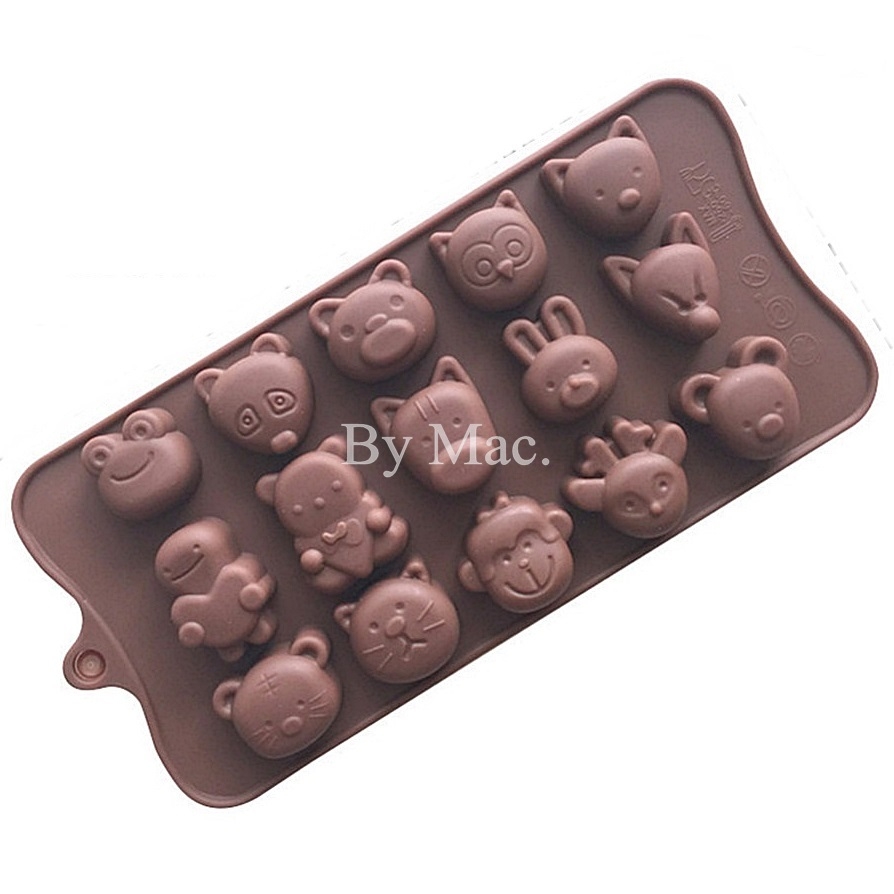 พิมพ์สบู่ TOYSET 017 / 5-8 กรัม , 15 หลุม