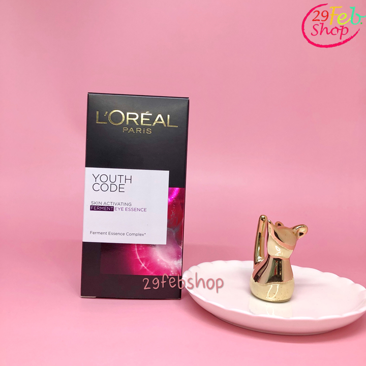 L’Oreal Youth Code Eye Essence 20ml เอสเซ้นบำรุงรอบดวงตา ลอรีอัล