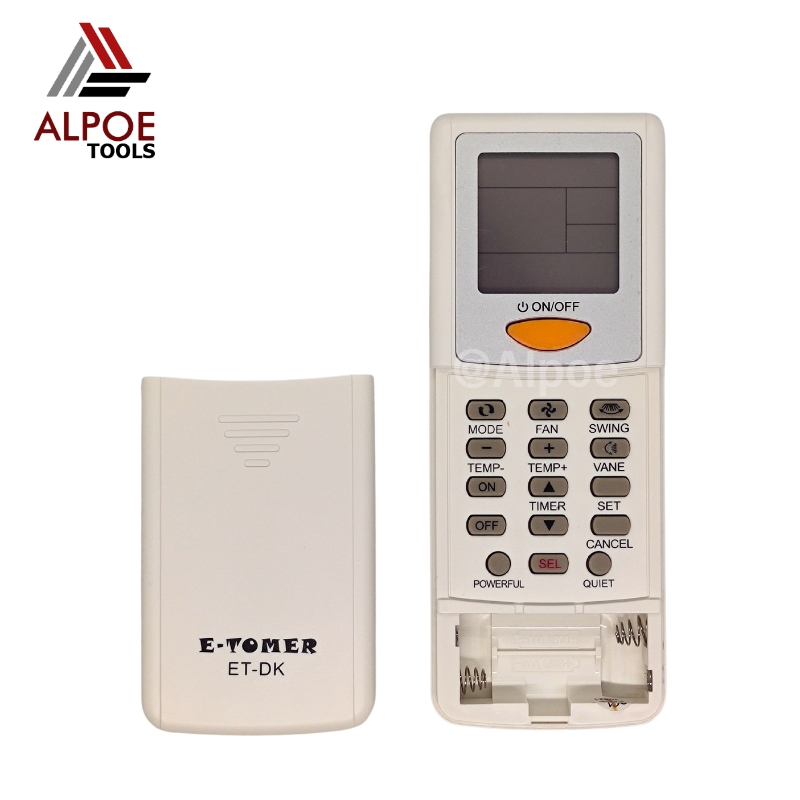 รีโมทแอร์รวม สำหรับ แอร์ Daikin รุ่น ET-DK
