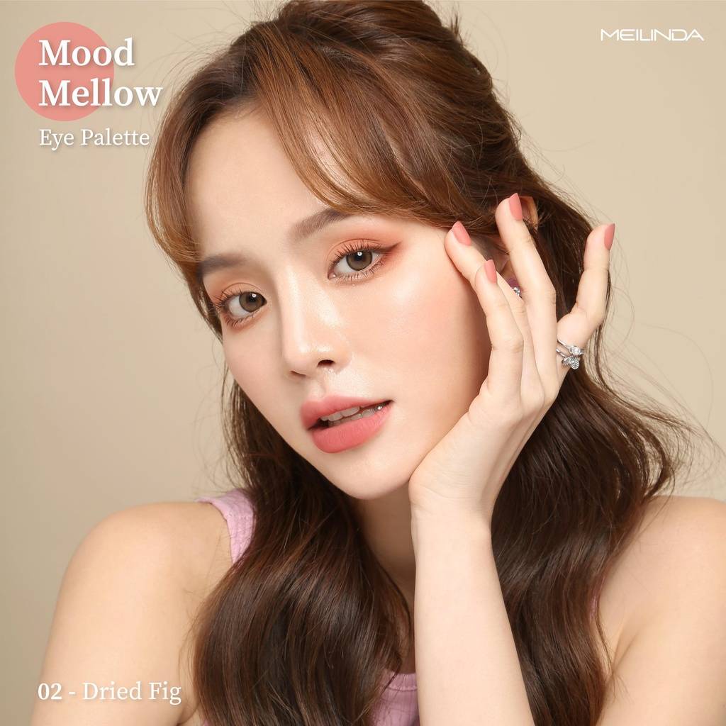 MEILINDA เมลินดา พาเลท อายแชโดว์แต่งตา 9 สี Mood Mellow Eye Palette MC3110