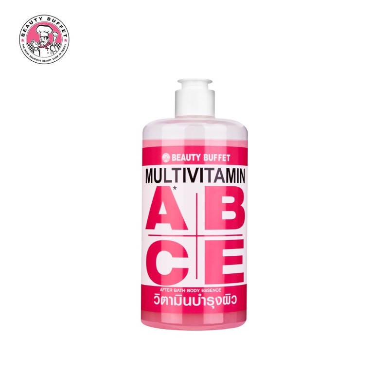 BEAUTY BUFFET MULTIVITAMIN AFTER BATH BODY ESSENCE บิวตี้ บุฟเฟ่ต์ น้ำตบผิว มัลติวิตามิน