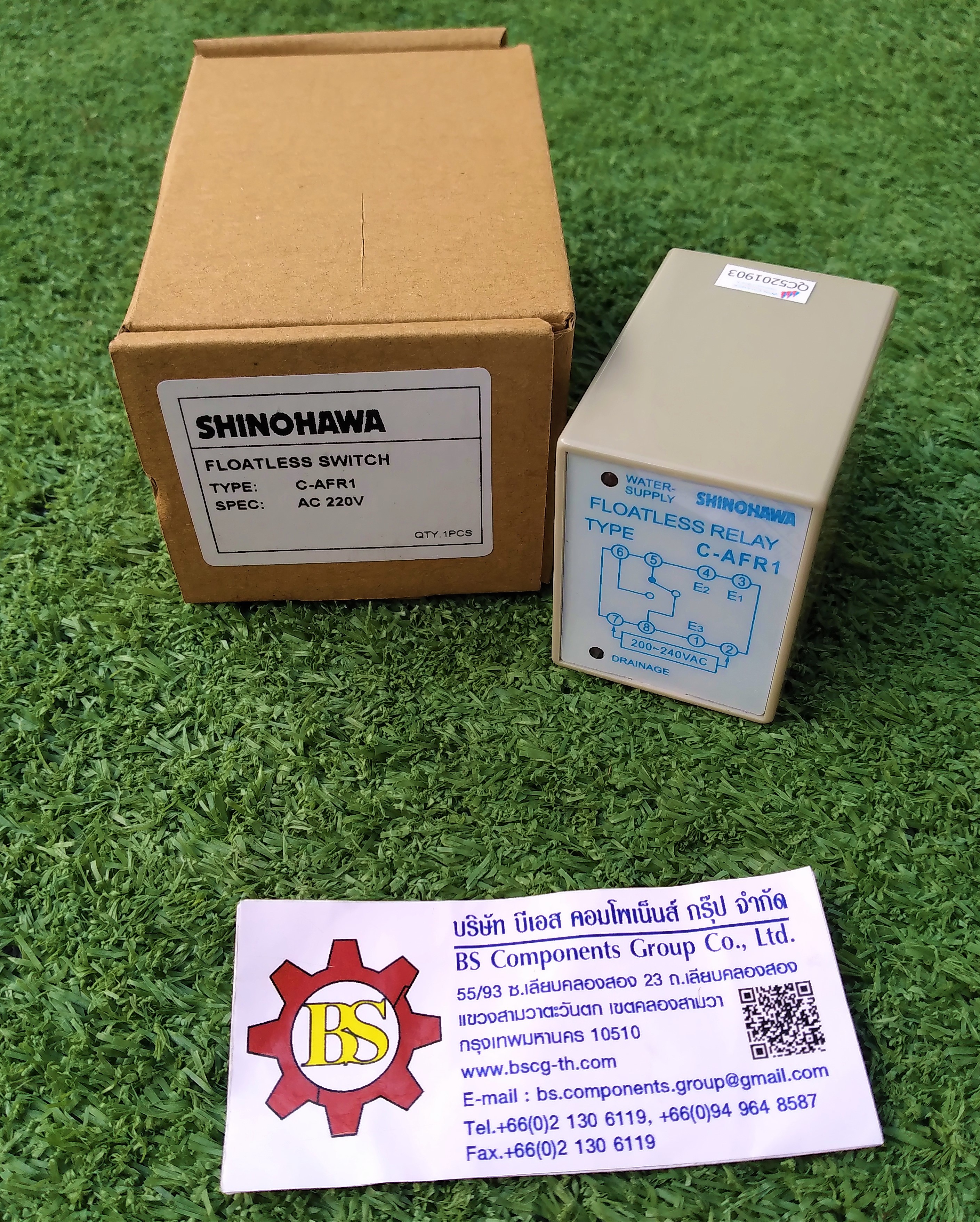 SHINOHAWA : Floatless level sw.C-AFR1 AC220V (FL012)