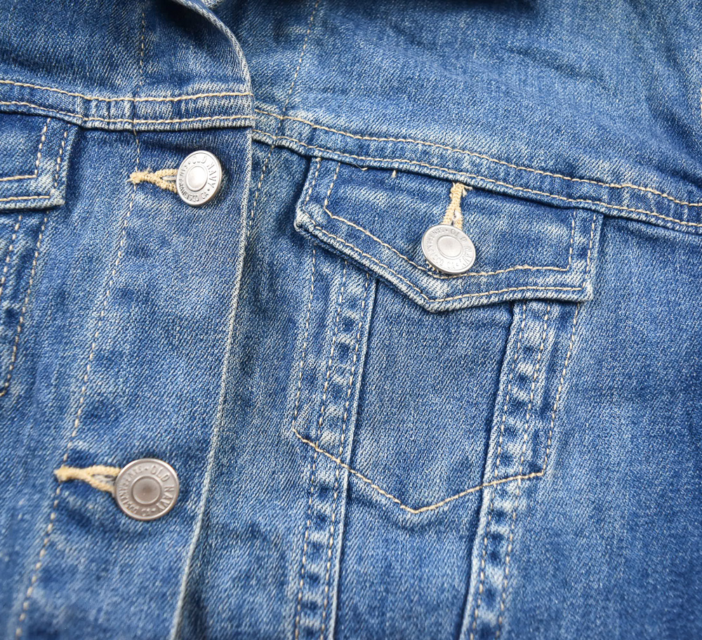 OLD NAVY®แท้ อก 34 เสื้อแจ็คเก็ตยีนส์ผู้หญิง โอลด์เนวี สียีนส์ เสื้อแขนยาว เนื้อผ้าดี